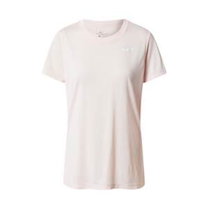 NIKE Funkčné tričko  biela / ružová