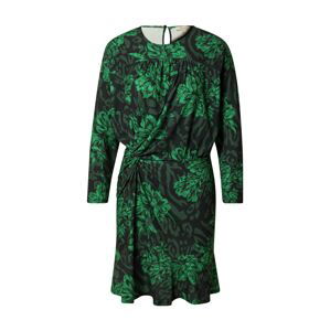 Oasis Šaty  zelená / tmavozelená / čierna
