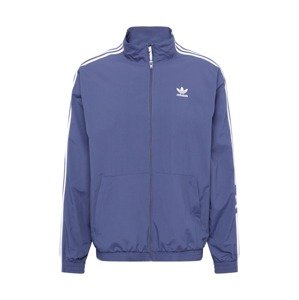 ADIDAS ORIGINALS Prechodná bunda  biela / modrosivá