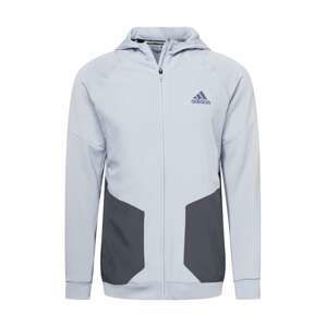 ADIDAS SPORTSWEAR Športová bunda  sivá / tmavosivá