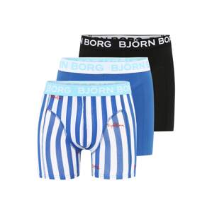 BJÖRN BORG Boxerky 'Essential'  modrá / čierna / biela / červená