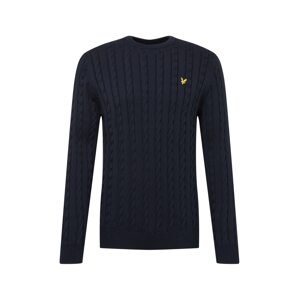 Lyle & Scott Sveter  námornícka modrá / žltá / čierna