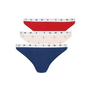 Tommy Hilfiger Underwear Tangá  námornícka modrá / červená / béžová / biela