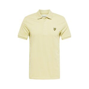 Lyle & Scott Tričko 'Plain'  kaki / čierna / zlatá žltá