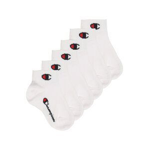 Champion Authentic Athletic Apparel Ponožky  červená / čierna / biela