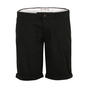 Jack & Jones Plus Chino nohavice 'Dave'  čierna