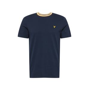 Lyle & Scott Tričko  námornícka modrá / zlatá žltá / oranžová / čierna / biela