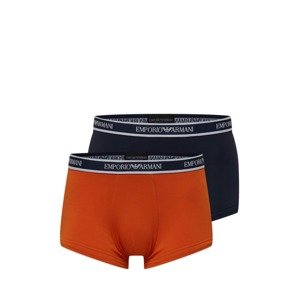 Emporio Armani Boxerky  biela / námornícka modrá / homárová