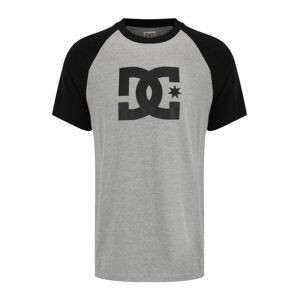 DC Shoes Tričko  sivá / čierna