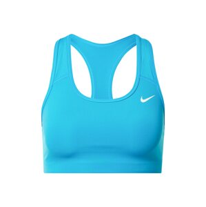 NIKE Športová podprsenka  nebesky modrá / biela