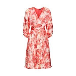 Esprit Collection Šaty  krémová / ružová / červená