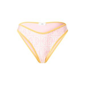 River Island Bikinové nohavičky  žltá / ružová / biela