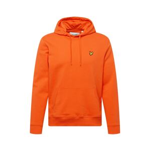 Lyle & Scott Mikina  oranžovo červená