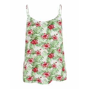 Vero Moda Tall Top 'EASY'  biela / pastelovo zelená / olivová / pitaya / zlatá žltá