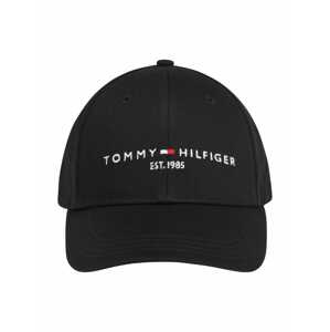 TOMMY HILFIGER Klobúk  čierna / biela / červená