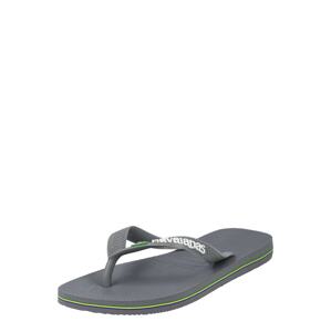 HAVAIANAS Žabky 'BRASIL'  kamenná / biela