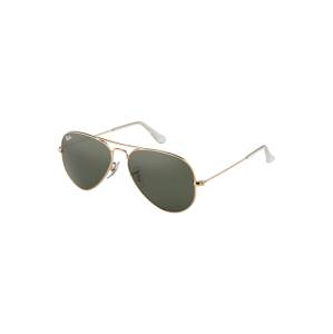 Ray-Ban Slnečné okuliare 'Aviator'  zlatá / čierna / priehľadná