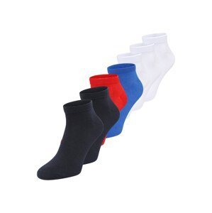 JACK & JONES Ponožky 'PETER'  námornícka modrá / červená / modrá / biela