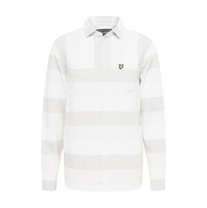 Lyle & Scott Košeľa  zlatá žltá / svetlosivá / čierna / šedobiela