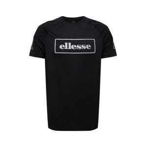 ELLESSE Funkčné tričko 'Zolari'  svetlosivá / čierna