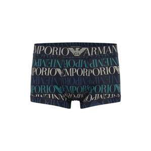 Emporio Armani Boxerky  tmavomodrá / námornícka modrá / nefritová / šedobiela