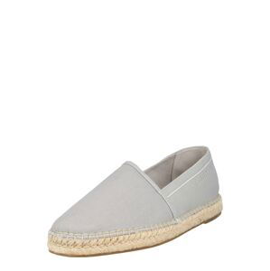 Calvin Klein Espadrilky  svetlosivá