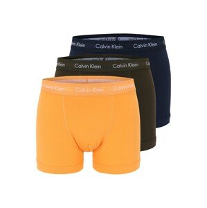 Calvin Klein Underwear Boxerky  oranžová / biela / čierna / námornícka modrá