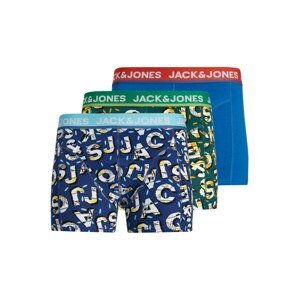 JACK & JONES Boxershorts 'MAUI'  modrá / žltá / biela / červená / zelená