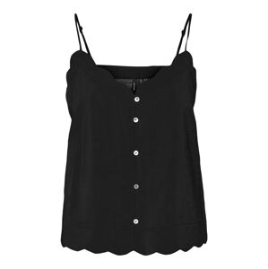 VERO MODA Top 'Olga'  čierna