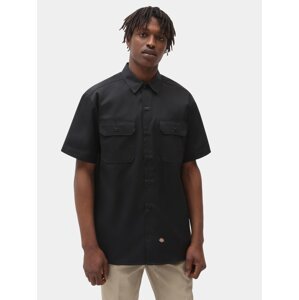 DICKIES Košeľa 'Work Shirt'  antracitová / čierna