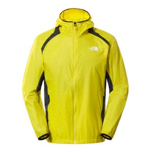 THE NORTH FACE Outdoorová bunda 'M AO WIND FZ JACKET - EU'  žltá / čierna / biela