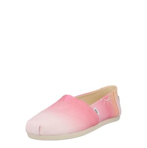 TOMS Espadrilky  marhuľová / ružová / svetloružová / tmavoružová