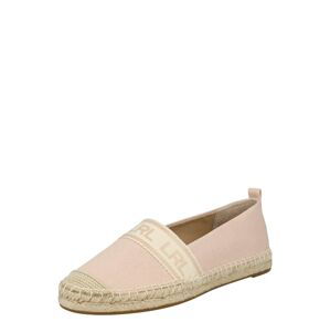 Lauren Ralph Lauren Espadrilky 'CAYLEE'  ružová / béžová