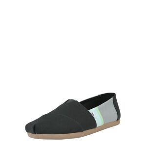 TOMS Espadrilky  tmavozelená / mätová / svetlomodrá / sivá