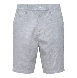 Only & Sons Chino nohavice 'Dew'  biela / sivá melírovaná