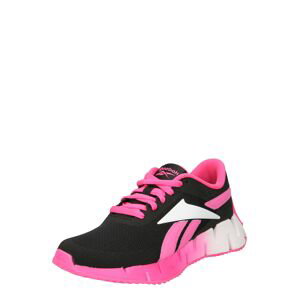 Reebok Sport Športová obuv 'Zig Dynamica 2'  čierna / biela / ružová