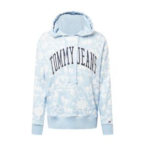 Tommy Jeans Mikina  námornícka modrá / svetlomodrá / biela