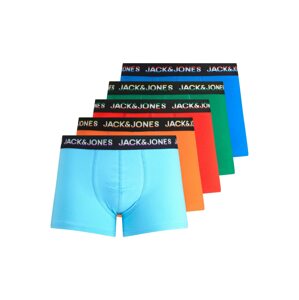 JACK & JONES Boxerky 'JACHEATWAVE'  modrá / oranžová / červená / zelená / svetlomodrá