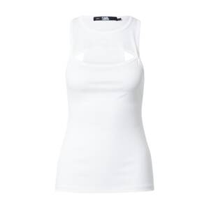 Karl Lagerfeld Top 'Peak-A-Boo'  biela