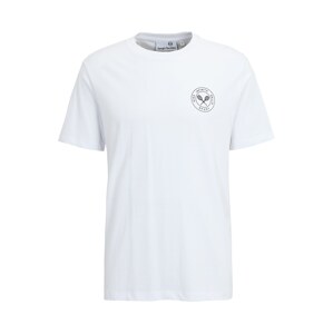 Sergio Tacchini Funkčné tričko 'LINEA'  biela / čierna