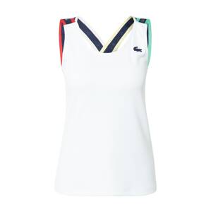 Lacoste Sport Športový top  biela / námornícka modrá / tyrkysová / ohnivo červená / žltá