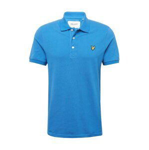 Lyle & Scott Tričko 'Plain'  nebesky modrá / čierna / zlatá žltá