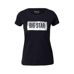 Big Star Tričko 'ONEIDASA'  strieborná / čierna