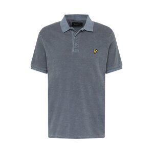 Lyle & Scott Tričko  modrosivá / žltá / čierna