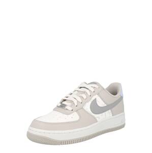 Nike Sportswear Nízke tenisky 'AIR FORCE 1'  sivá / sivobéžová / biela