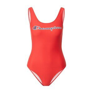 Champion Authentic Athletic Apparel Jednodielne plavky  červená / biela / námornícka modrá