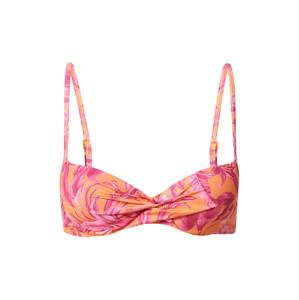 Hunkemöller Bikinový top 'Tulum'  mandarínková / fuksia / pitaya / svetloružová