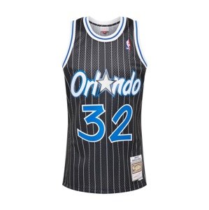 Mitchell & Ness Tričko  čierna / biela / kráľovská modrá