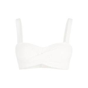 Hunkemöller Bikinový top 'Broderie'  biela