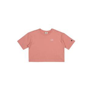 Champion Authentic Athletic Apparel Tričko  tmavomodrá / rosé / ohnivo červená / biela